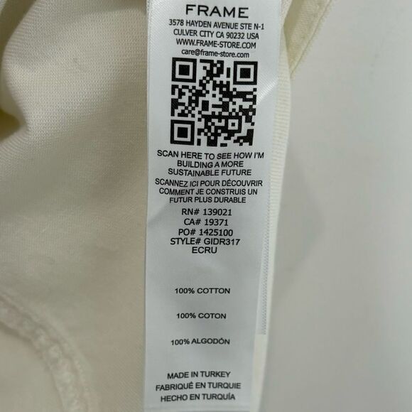 FRAME Gillian Puff Sleeve Mini Dress - Picture 12 of 13